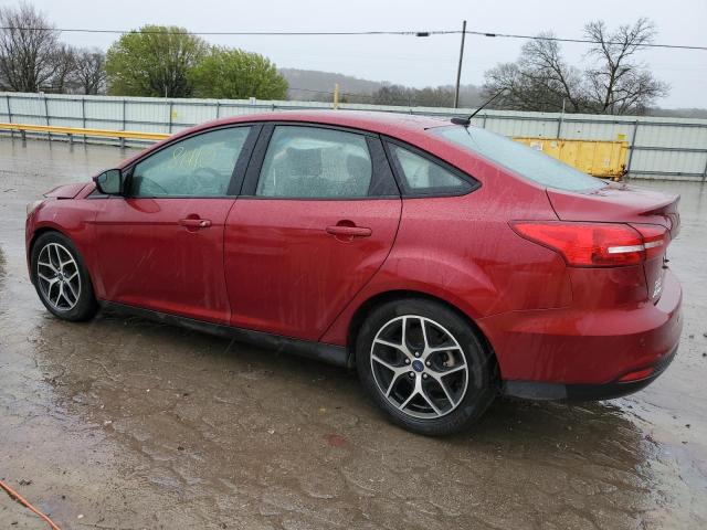 1FADP3H29HL331101 - 2017 FORD FOCUS SEL RED photo 2