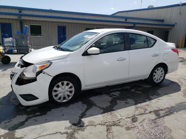 3N1CN7AP2GL814380 - 2016 NISSAN VERSA S WHITE photo 1