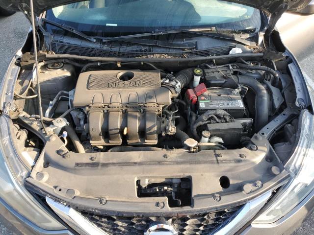 3N1AB7AP0GY270996 - 2016 NISSAN SENTRA S GRAY photo 11