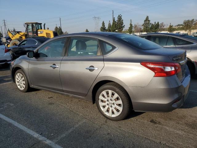 3N1AB7AP0GY270996 - 2016 NISSAN SENTRA S GRAY photo 2