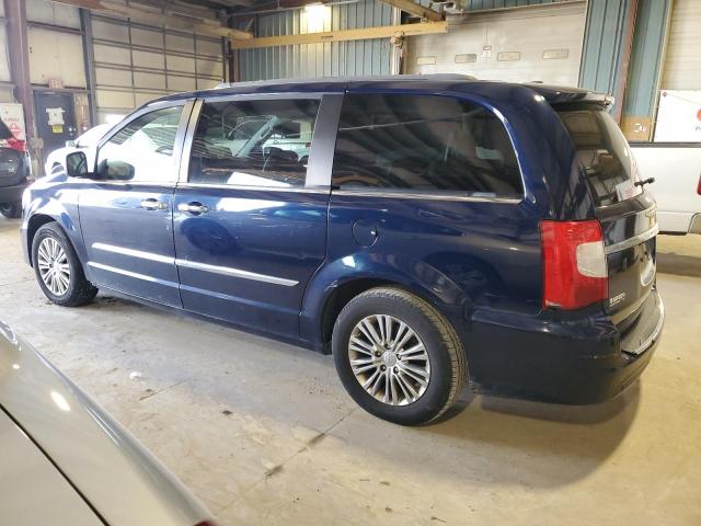 2C4RC1CG8ER170911 - 2014 CHRYSLER TOWN & COU TOURING L BLUE photo 2