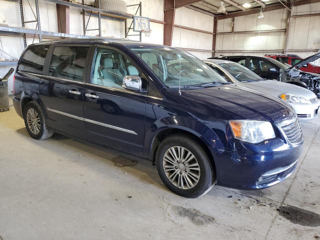 2C4RC1CG8ER170911 - 2014 CHRYSLER TOWN & COU TOURING L BLUE photo 4