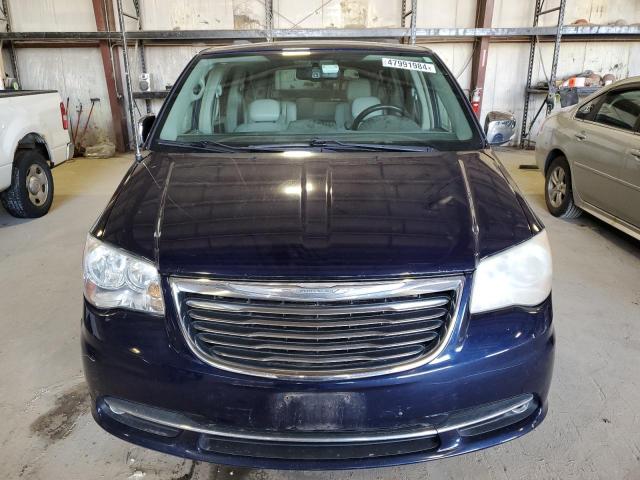 2C4RC1CG8ER170911 - 2014 CHRYSLER TOWN & COU TOURING L BLUE photo 5