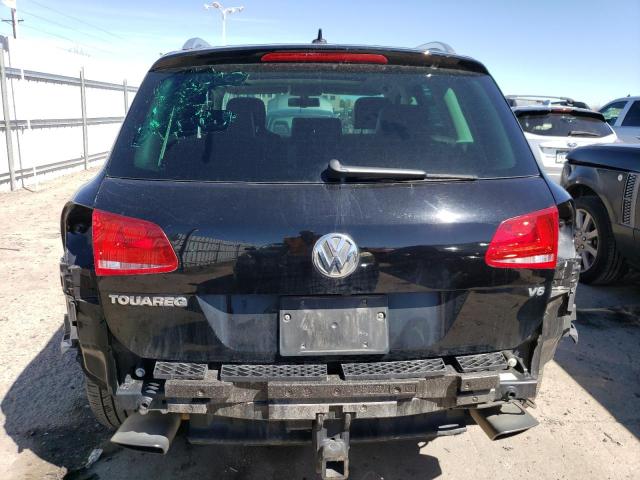 WVGEF9BP2DD006816 - 2013 VOLKSWAGEN TOUAREG V6 BLACK photo 6