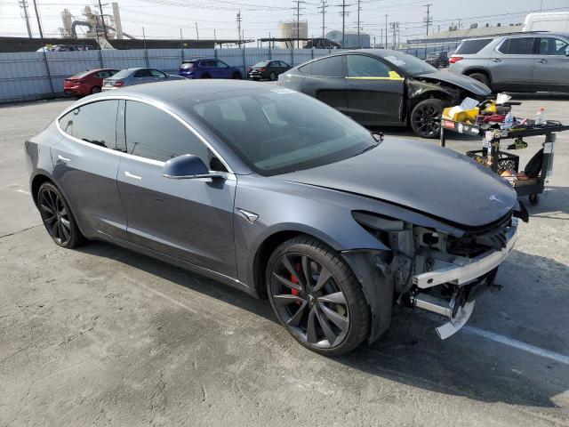 5YJ3E1EC2LF669268 - 2020 TESLA MODEL 3 GRAY photo 4