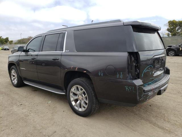 1GKS2FKC7HR367535 - 2017 GMC YUKON XL K1500 SLE CHARCOAL photo 2