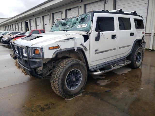 5GRGN23U43H128269 - 2003 HUMMER H2 أبيض صورة 1