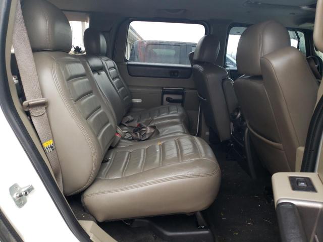 5GRGN23U43H128269 - 2003 HUMMER H2 أبيض صورة 11