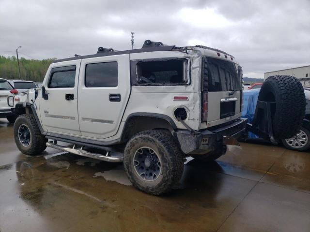 5GRGN23U43H128269 - 2003 HUMMER H2 أبيض صورة 2