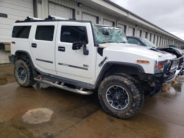 5GRGN23U43H128269 - 2003 HUMMER H2 أبيض صورة 4