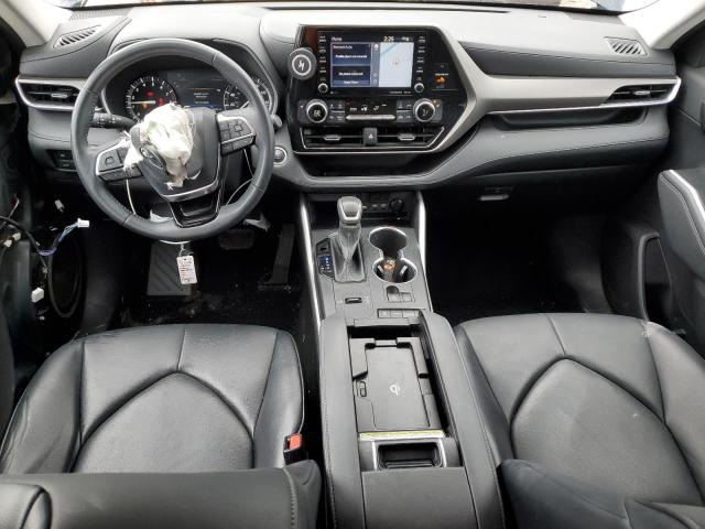 5TDHZRAHXMS523935 - 2021 TOYOTA HIGHLANDER XLE 蓝色 照片 8