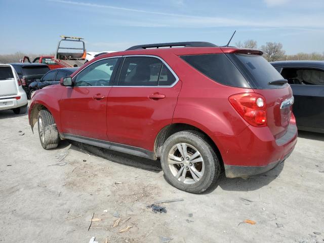 2GNALDEKXD6174496 - 2013 CHEVROLET EQUINOX LT RED photo 2