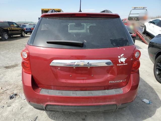 2GNALDEKXD6174496 - 2013 CHEVROLET EQUINOX LT RED photo 6