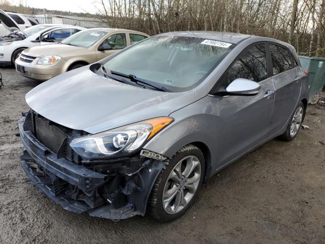 KMHD35LH7FU250534 - 2015 HYUNDAI ELANTRA GT GRAY photo 1