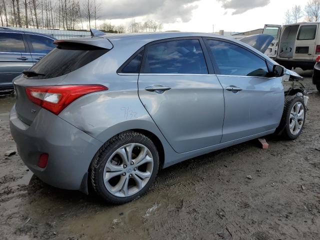 KMHD35LH7FU250534 - 2015 HYUNDAI ELANTRA GT GRAY photo 3