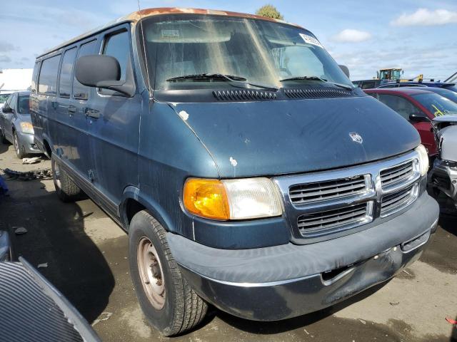 2B5WB35Z12K108960 - 2002 DODGE RAM B3500 BLUE photo 1