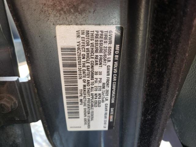 YV4CZ592X61301976 - 2006 VOLVO XC90 GRAY photo 13