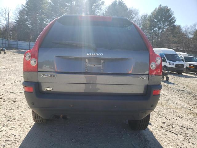 YV4CZ592X61301976 - 2006 VOLVO XC90 GRAY photo 6