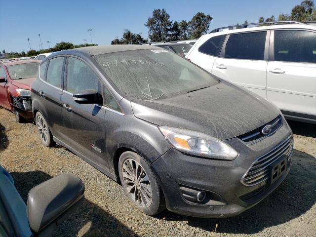 1FADP5FU7HL108393 - 2017 FORD C-MAX TITANIUM CHARCOAL photo 4