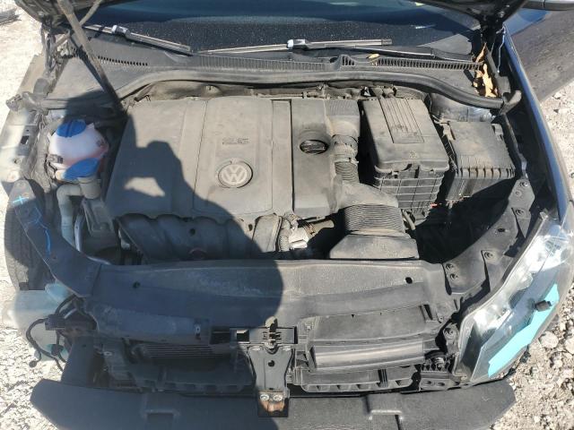 WVWAB7AJ3AW422194 - 2010 VOLKSWAGEN GOLF BLUE photo 11