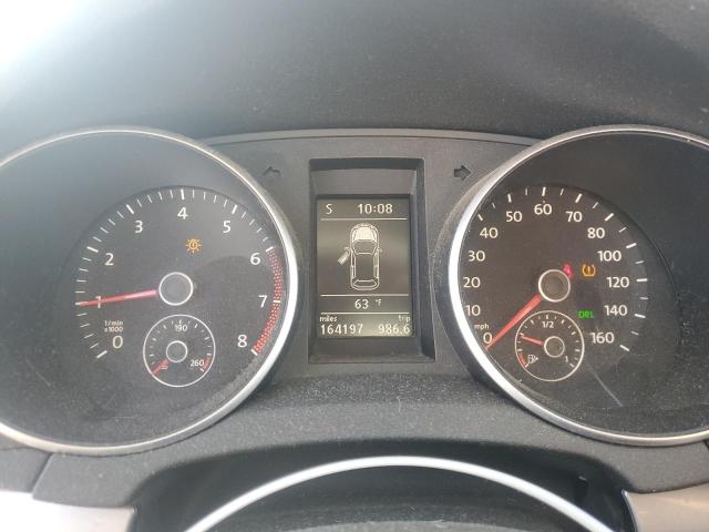 WVWAB7AJ3AW422194 - 2010 VOLKSWAGEN GOLF BLUE photo 9