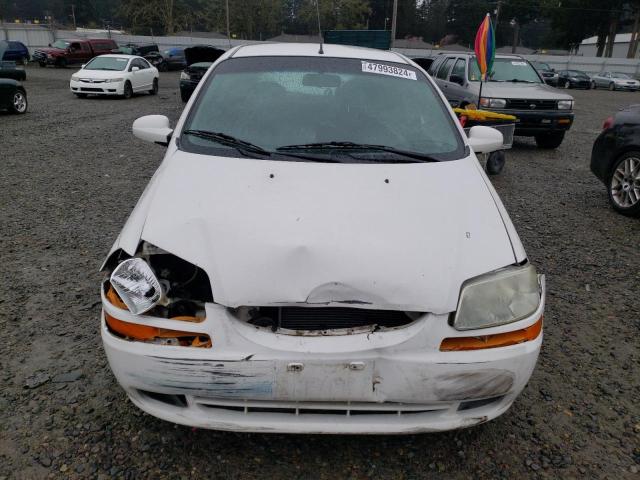 KL1TD66677B753272 - 2007 CHEVROLET AVEO BASE Ağ foto 5