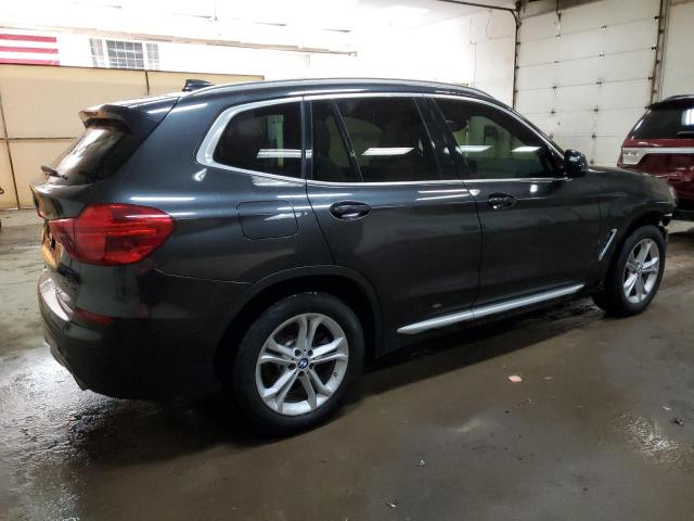 5UXTR7C58KLA48528 - 2019 BMW X3 SDRIVE30I GRAY photo 3