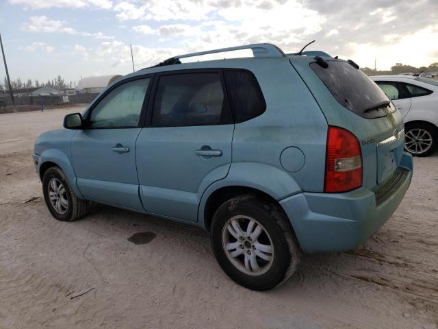 KM8JN12D16U375484 - 2006 HYUNDAI TUCSON GLS TURQUOISE photo 2