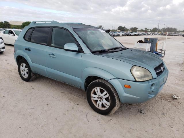 KM8JN12D16U375484 - 2006 HYUNDAI TUCSON GLS TURQUOISE photo 4