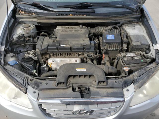 KMHDU46D38U454086 - 2008 HYUNDAI ELANTRA GLS SILVER photo 11