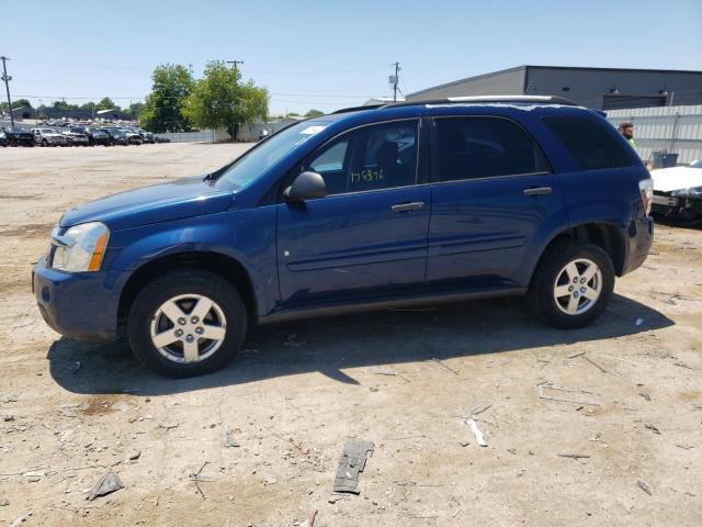 2CNDL13F586344498 - 2008 CHEVROLET EQUINOX LS BLUE photo 10