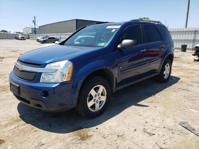 2CNDL13F586344498 - 2008 CHEVROLET EQUINOX LS BLUE photo 2