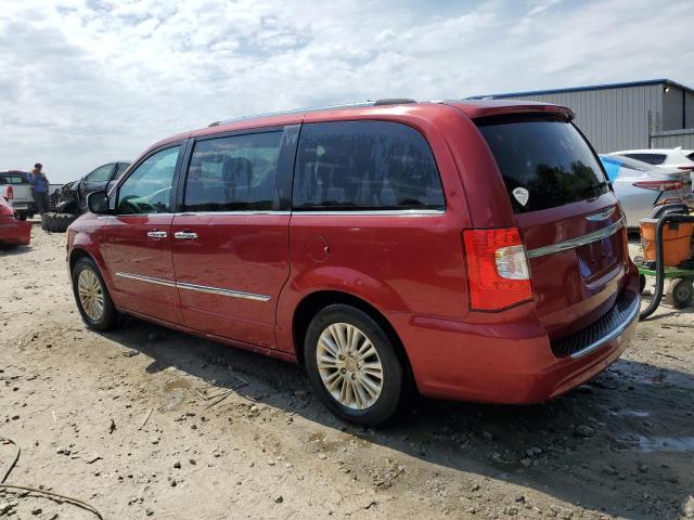 2C4RC1GG9CR106366 - 2012 CHRYSLER TOWN & COU LIMITED BURGUNDY photo 2