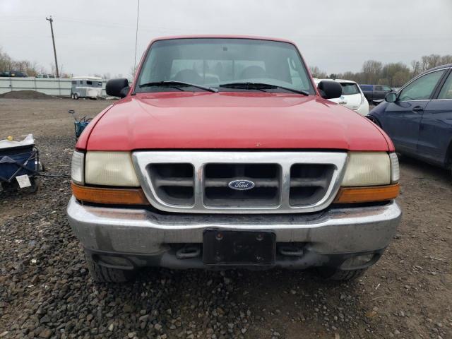 1FTZR15X2WPA43120 - 1998 FORD RANGER SUPER CAB RED photo 5