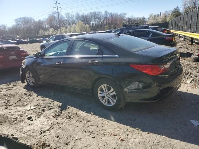 5NPEB4AC4BH180945 - 2011 HYUNDAI SONATA GLS BLACK photo 2