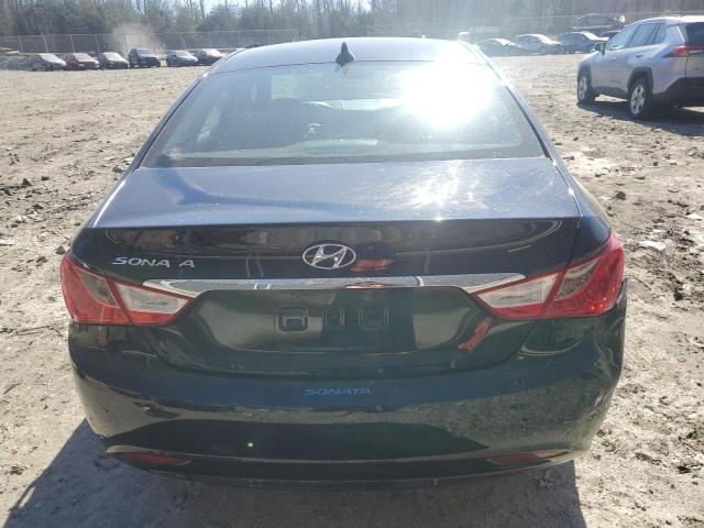 5NPEB4AC4BH180945 - 2011 HYUNDAI SONATA GLS BLACK photo 6