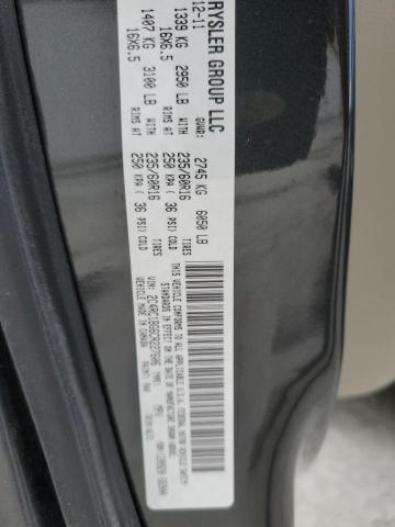 2C4RC1BG6CR227606 - 2012 CHRYSLER TOWN & COU TOURING მწვანე ფოტო 13