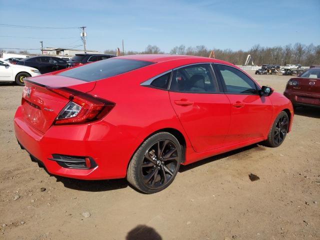 2HGFC2F87KH524708 - 2019 HONDA CIVIC SPORT 红色 照片 3