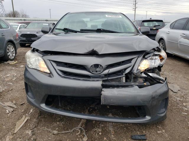 2T1BU4EE1BC744871 - 2011 TOYOTA COROLLA BASE GRAY photo 5