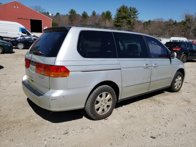 2HKRL186X2H506227 - 2002 HONDA ODYSSEY EX SILVER photo 3