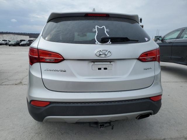 5XYZT3LB9EG152082 - 2014 HYUNDAI SANTA FE S SILVER photo 6