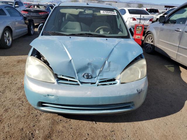 JT2BK12U120045260 - 2002 TOYOTA PRIUS BLUE photo 5