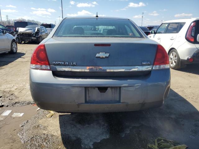 2G1WB58K181327913 - 2008 CHEVROLET IMPALA LS GRAY photo 6