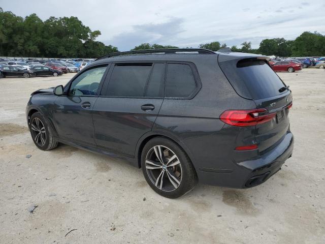 5UXCW2C07M9F85763 - 2021 BMW X7 XDRIVE40I GRAY photo 2