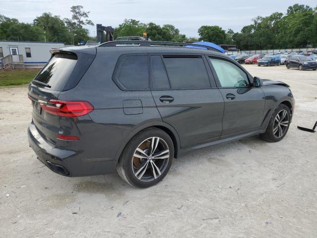 5UXCW2C07M9F85763 - 2021 BMW X7 XDRIVE40I GRAY photo 3