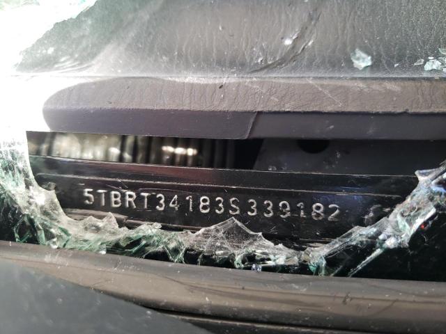 5TBRT34183S339182 - 2003 TOYOTA TUNDRA ACCESS CAB SR5 SILVER photo 12