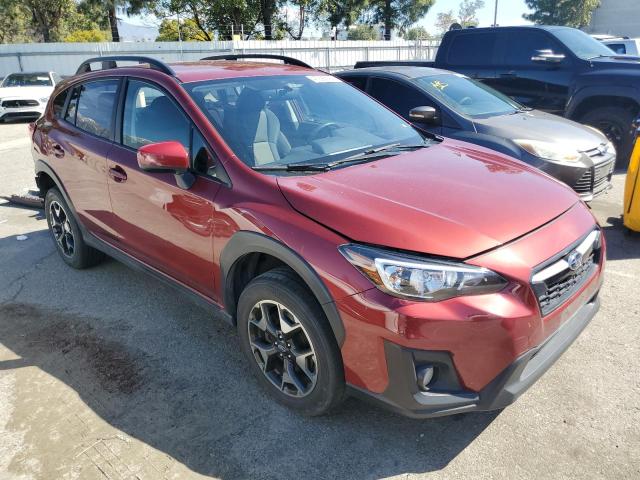 JF2GTACC4KH302138 - 2019 SUBARU CROSSTREK PREMIUM BURGUNDY photo 4