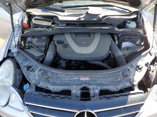 4JGCB6FB6AA101795 - 2010 MERCEDES-BENZ R 350 4MATIC SILVER photo 12