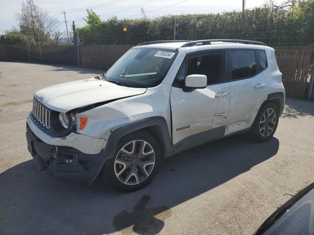 ZACCJABB3HPG39185 - 2017 JEEP RENEGADE LATITUDE WHITE photo 1