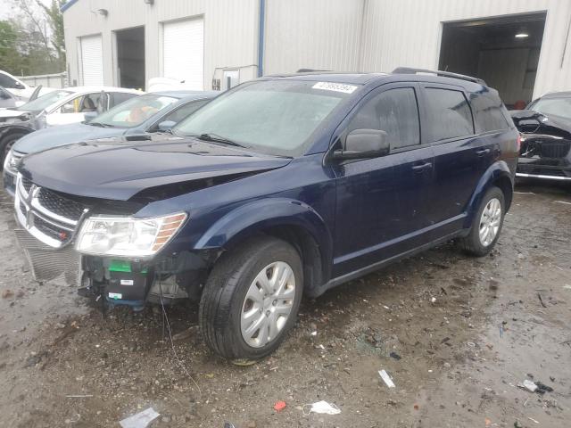 3C4PDCAB5JT302344 - 2018 DODGE JOURNEY SE BLUE photo 1